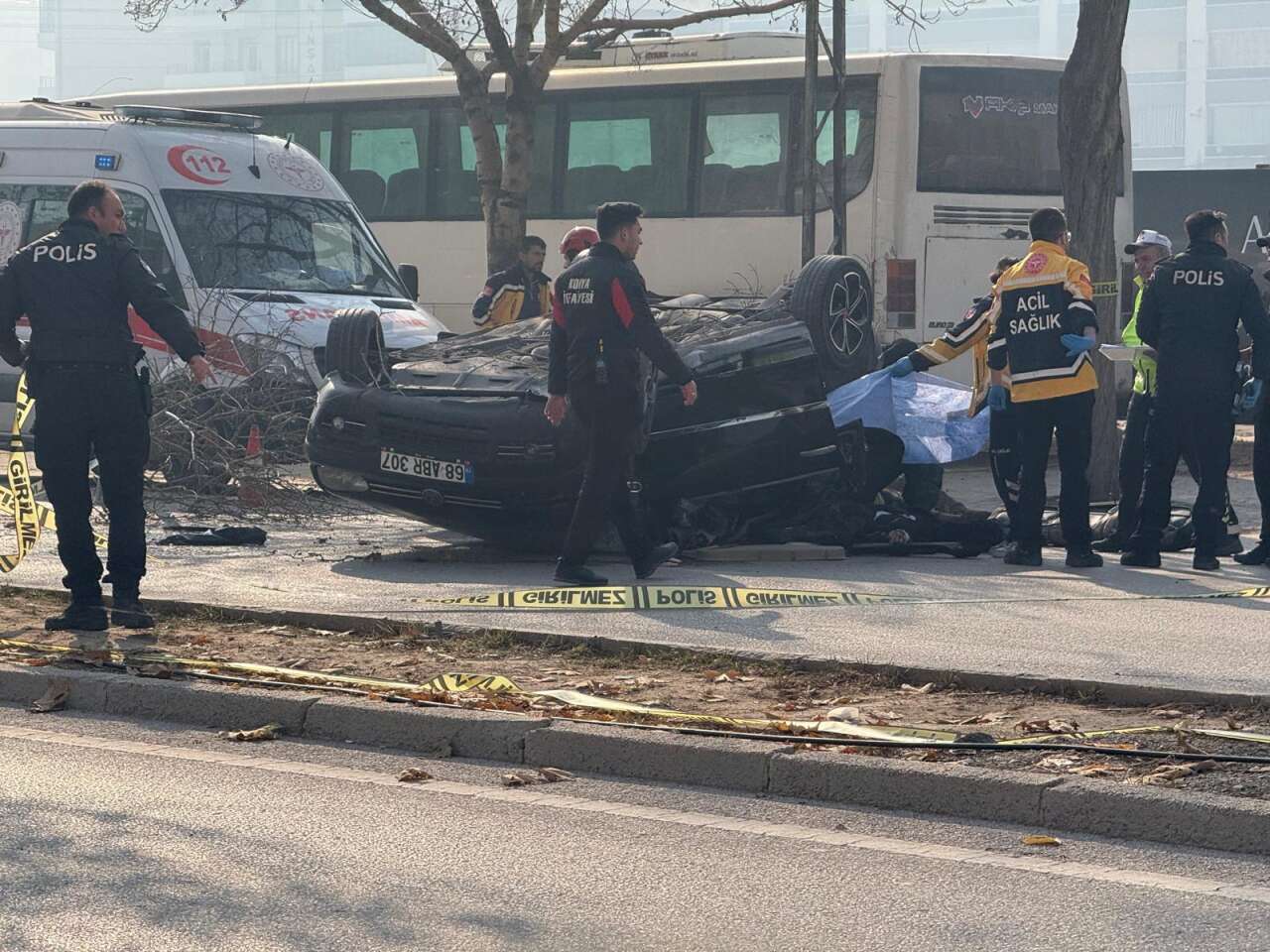 Konya’daki kazada can veren Abdurrahman Yüksel'e acı veda 13